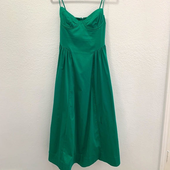 ASTR the Label green dress, sundress, size Large lovely green, adjustable straps